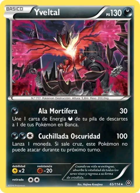Yveltal BREAK [Baleful Night]