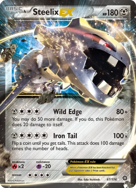 Steelix EX [Wild Edge | Iron Tail]