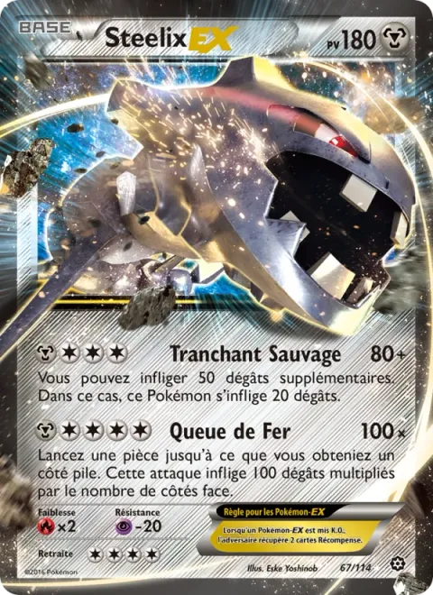Steelix EX [Wild Edge | Iron Tail]