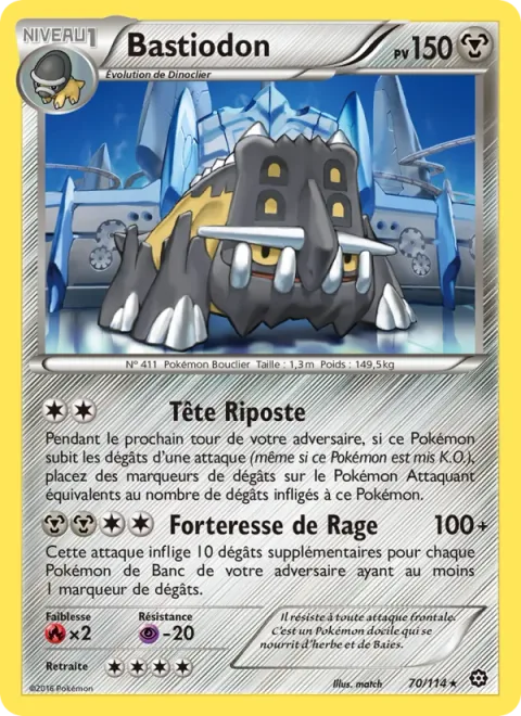 Bastiodon [Counter Head | Fortress of Rage]