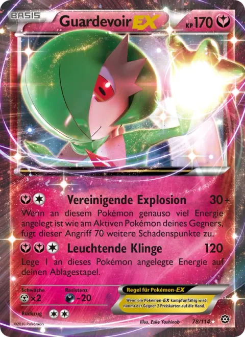 Gardevoir EX [Link Blast | Luminous Blade]