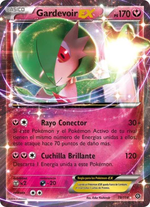 Gardevoir EX [Link Blast | Luminous Blade]