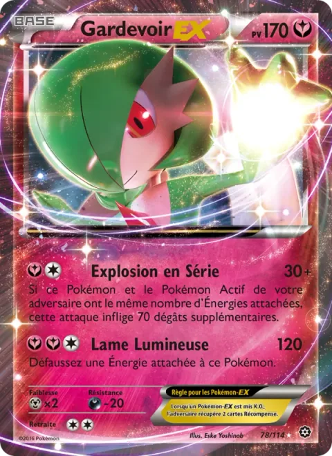 Gardevoir EX [Link Blast | Luminous Blade]