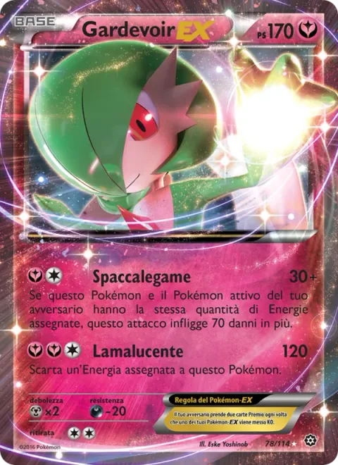 Gardevoir EX [Link Blast | Luminous Blade]