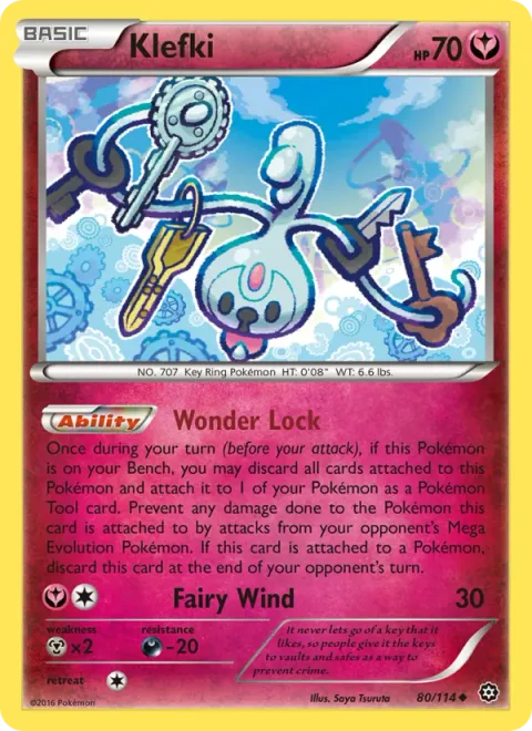 Klefki [Wonder Lock | Fairy Wind]