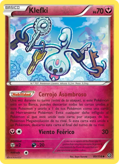 Klefki [Wonder Lock | Fairy Wind]