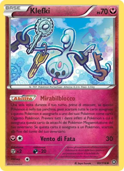 Klefki [Wonder Lock | Fairy Wind]
