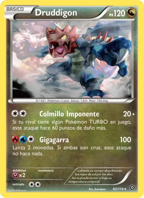 Druddigon [Proud Fang | Giga Claw]