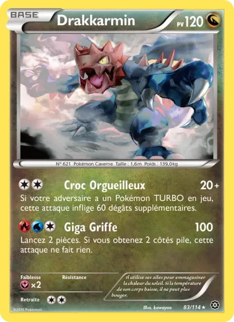 Druddigon [Proud Fang | Giga Claw]