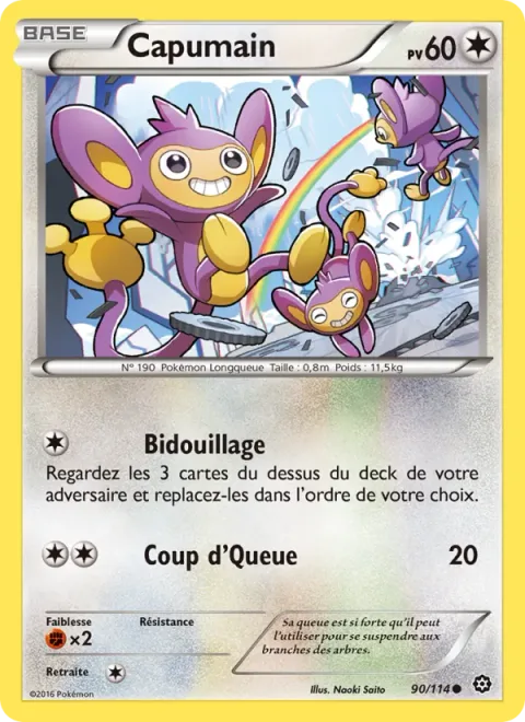 Aipom [Fiddle Around | Tail Jab]