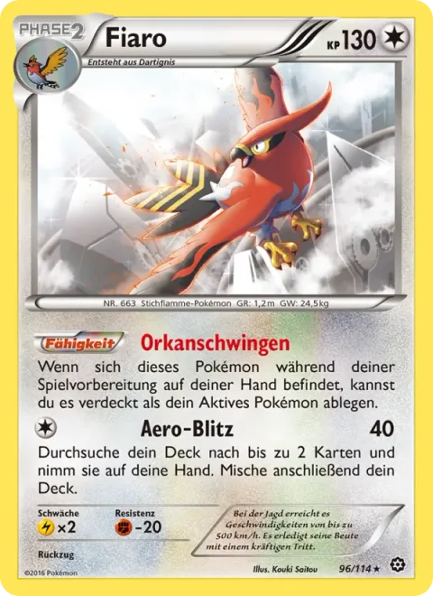 Talonflame [Gale Wings | Aero Blitz]