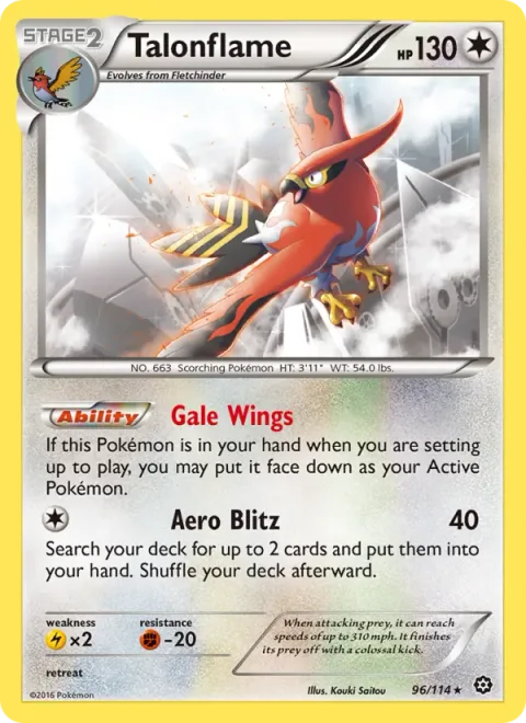 Talonflame [Gale Wings | Aero Blitz]
