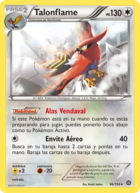 Talonflame [Gale Wings | Aero Blitz]