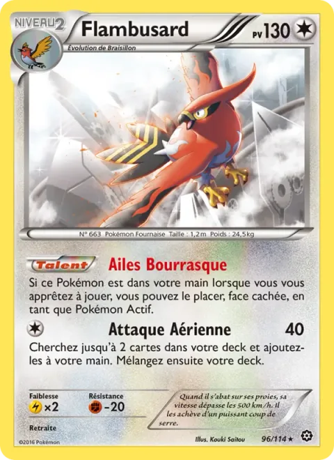 Talonflame [Gale Wings | Aero Blitz]