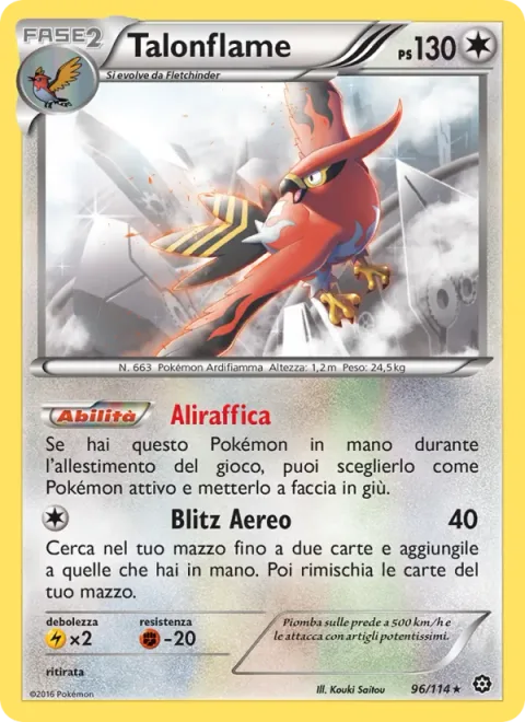 Talonflame [Gale Wings | Aero Blitz]
