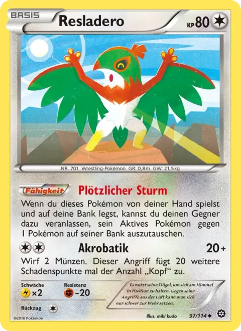 Hawlucha [Sudden Cyclone | Acrobatics]
