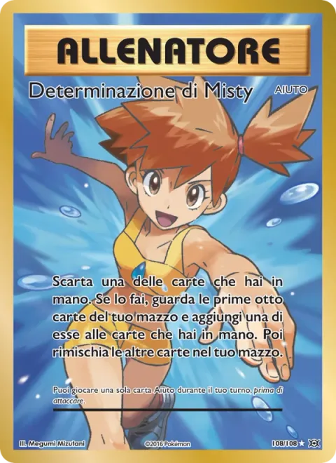 Misty's Determination