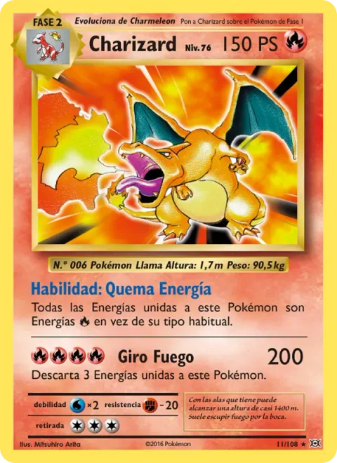 Charizard [Energy Burn | Fire Spin]