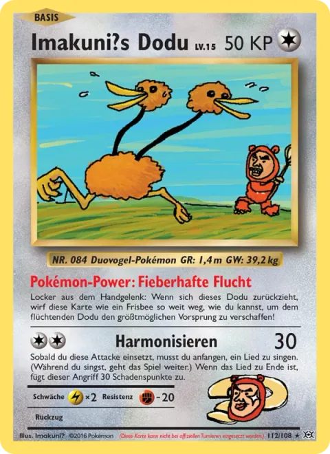 Imakuni?'s Doduo [Frienzied Escape | Harmonize]