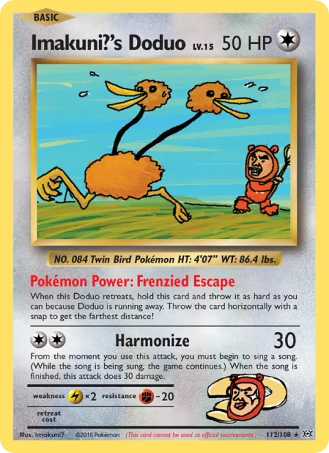 Imakuni?'s Doduo [Frienzied Escape | Harmonize]
