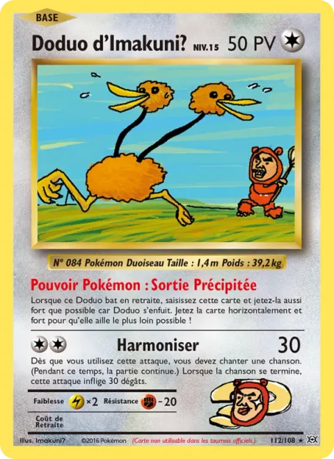 Imakuni?'s Doduo [Frienzied Escape | Harmonize]