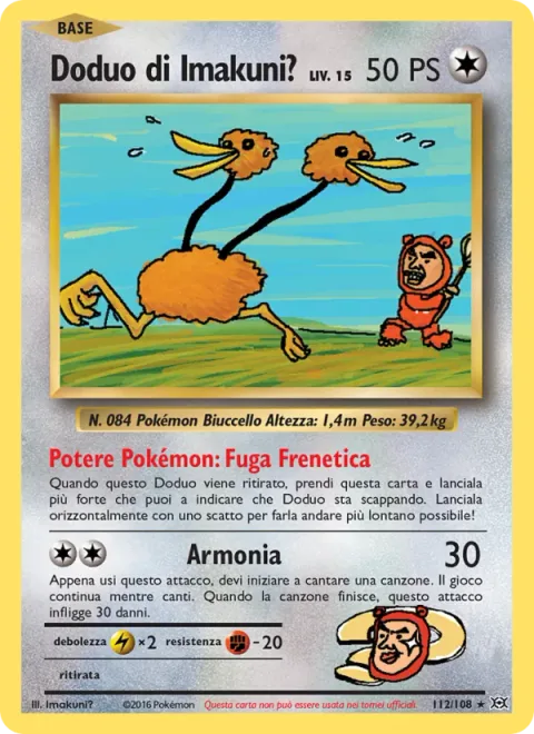Imakuni?'s Doduo [Frienzied Escape | Harmonize]