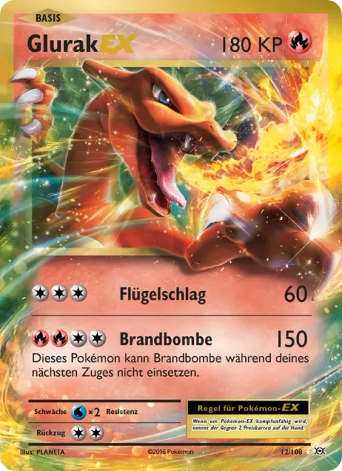 Charizard EX [Wing Attack | Combustion Blast]