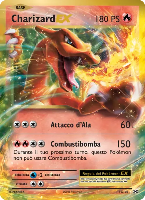 Charizard EX [Wing Attack | Combustion Blast]