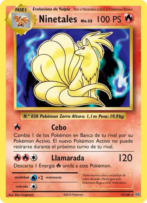 Ninetales [Lure | Fire Blast]