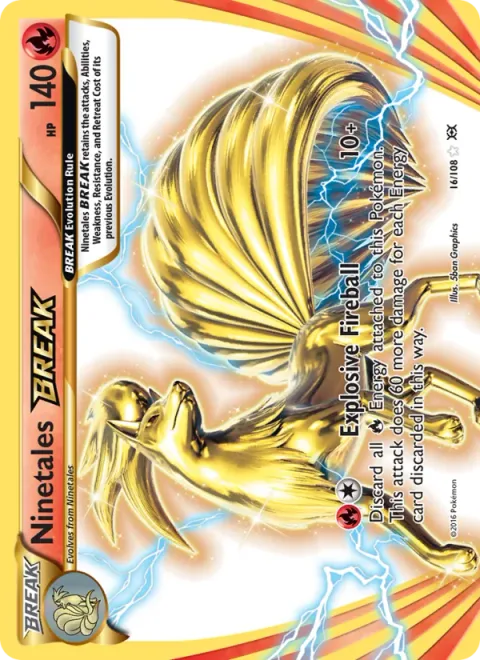 Ninetales BREAK [Explosive Fireball]