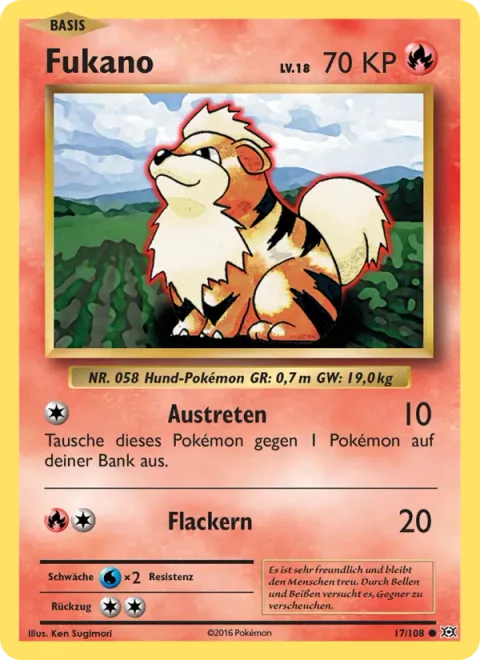 Growlithe [Hind Kick | Flare]