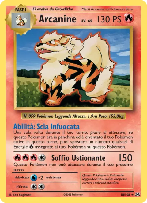 Arcanine [Burning Road | Scorching Breath]