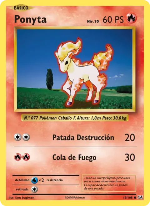 Ponyta [Smash Kick | Flame Tail]