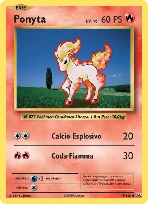 Ponyta [Smash Kick | Flame Tail]