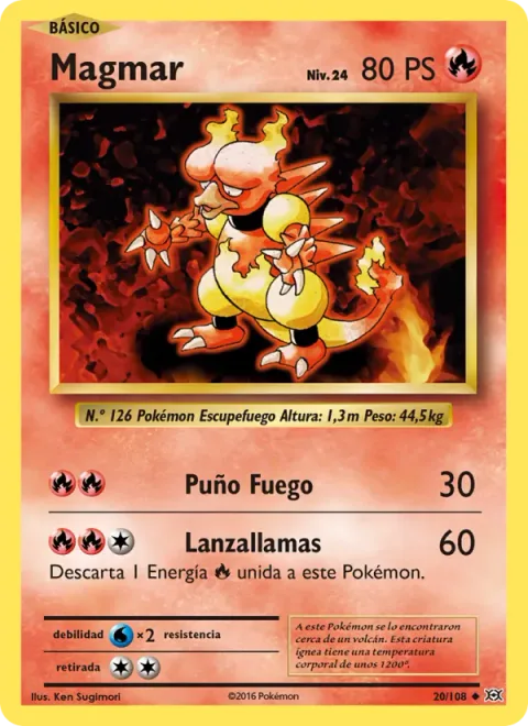 Magmar [Fire Punch | Flamethrower]
