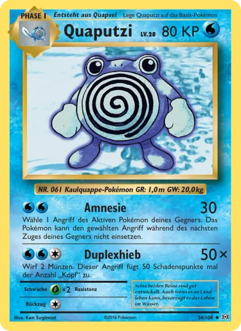 Poliwhirl [Amnesia | Doubleslap]