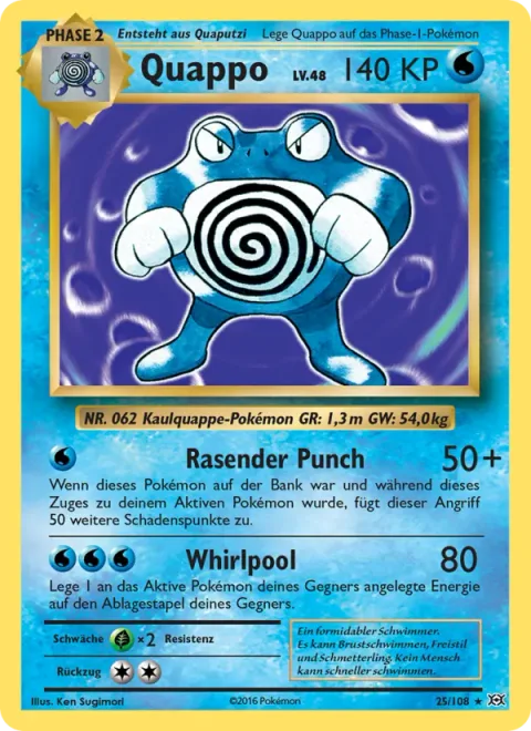 Poliwrath [Dashing Punch | Whirlpool]