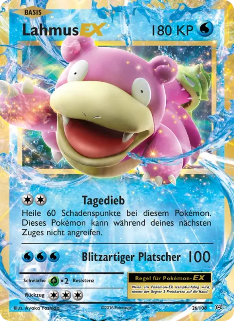 Slowbro EX [Slack Off | Flash Splash]