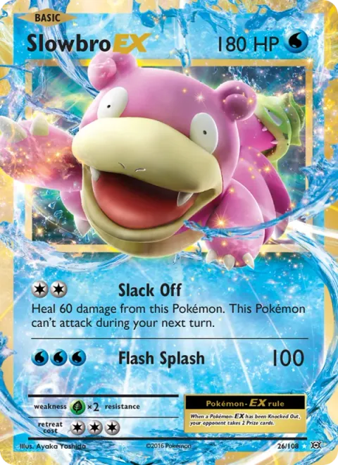 Slowbro EX [Slack Off | Flash Splash]