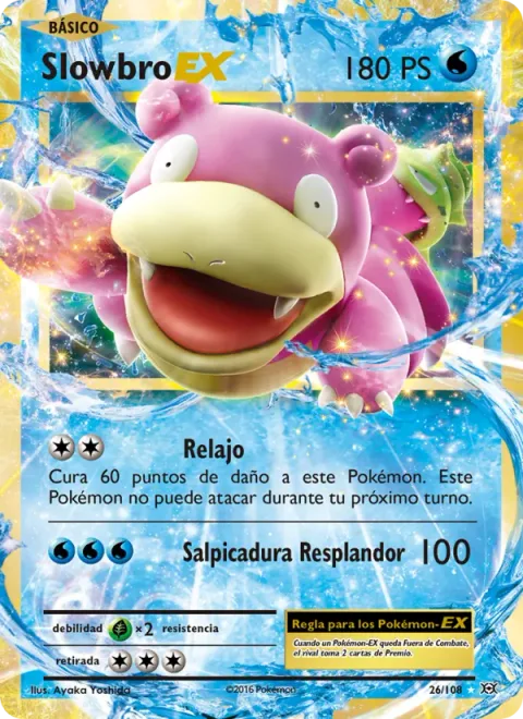 Slowbro EX [Slack Off | Flash Splash]