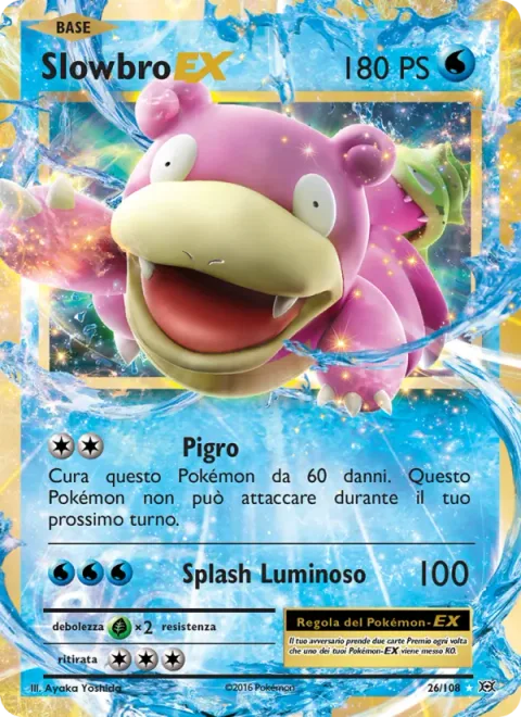 Slowbro EX [Slack Off | Flash Splash]