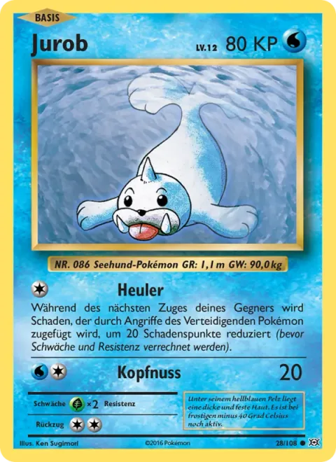 Seel [Growl | Headbutt]