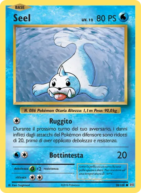 Seel [Growl | Headbutt]