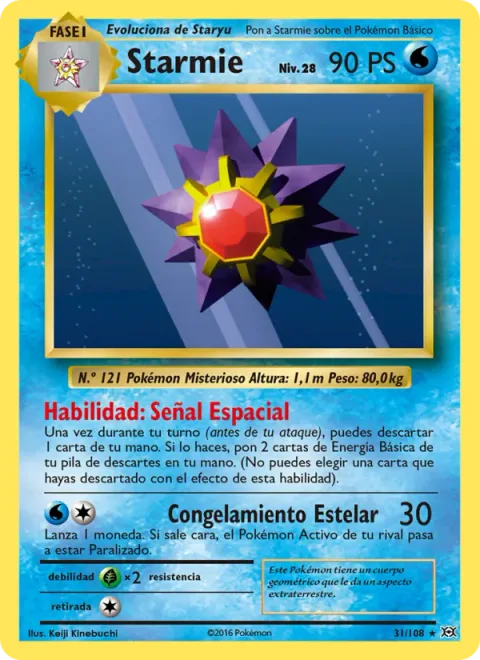 Starmie [Space Beacon | Star Freeze]