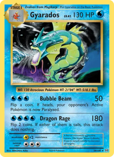 Gyarados [Dragon Rage | Bubblebeam]