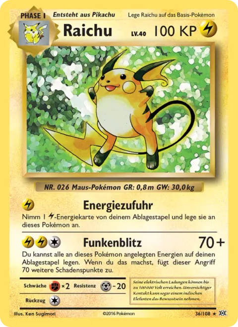 Raichu [Energize | Spark Bolt]