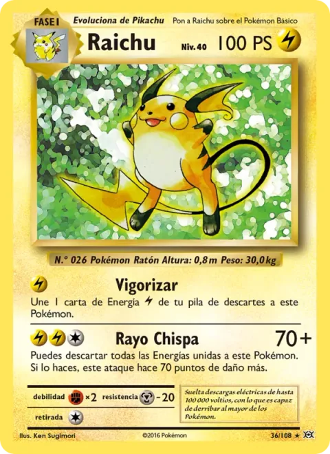 Raichu [Energize | Spark Bolt]
