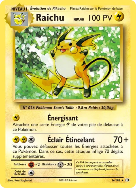 Raichu [Energize | Spark Bolt]
