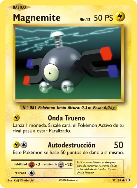 Magnemite [Thunder Wave | Selfdestruct]