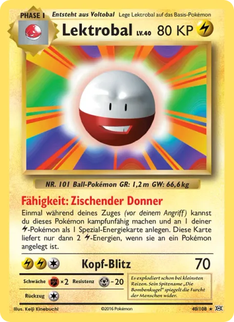 Electrode [Buzzap Thunder | Head Bolt]